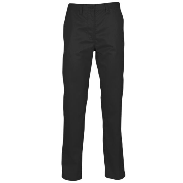 Henbury Ladies 65/35 Flat Fronted Chino Trousers Thumbnail