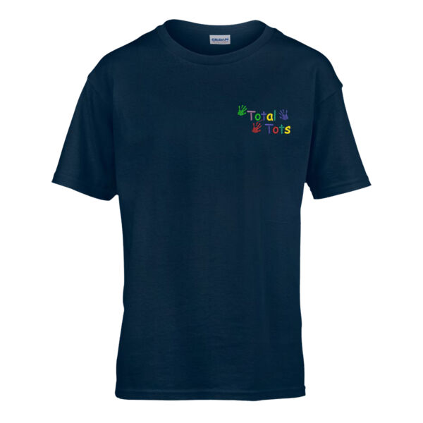 Navy Kids T Shirt Thumbnail